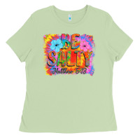 Matcha Be Salty Ladies Tee - CowhideDigitalArt