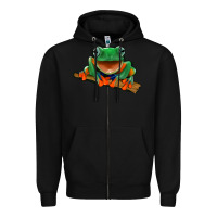 Black frog Zipper Hoodie - Jasminsmagicworld