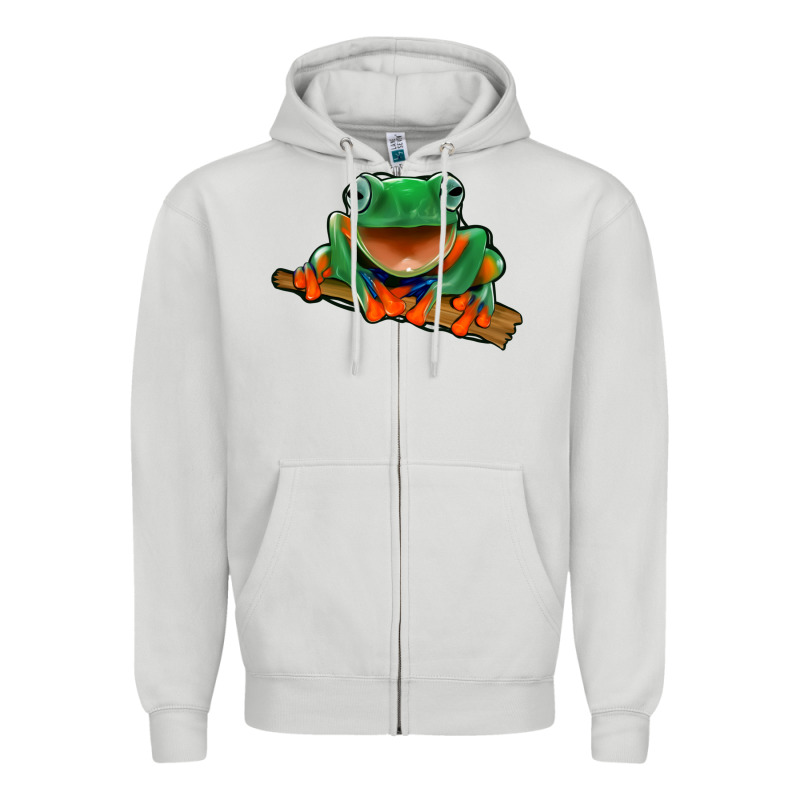 Frog Zipper Hoodie by Jasminsmagicworld | Teevron