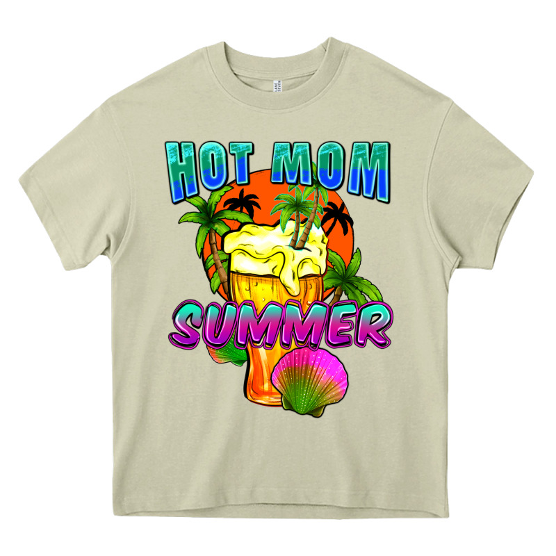 Hot Mom Summer Mother's Day Heavy Core Tee by FaDigitalArtStudio | Teevron