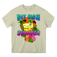 Mossy Hot mom summer Mother's Day Heavy Core Tee - FaDigitalArtStudio