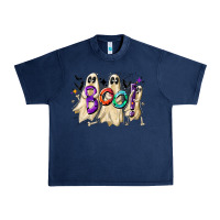 Navy boo Urban Heavy Tee - CowhideDigitalArt