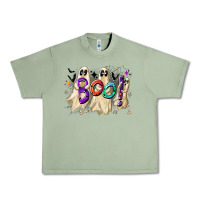 Oil Green boo Urban Heavy Tee - CowhideDigitalArt