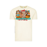 Vintage Arctic Moo Pumpkin Get Out The Way Vintage Tee - CowhideDigitalArt