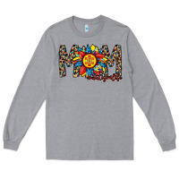 Heather Grey mom autism Long Sleeve Tee - RacoonDesign