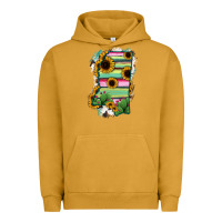 Pigment Peanut Butter Mississippi Map Sunflower Cactus Serape Urban Hoodie - RanaPortraitStore