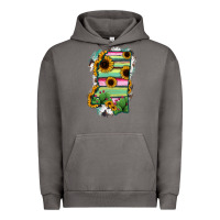 Pigment Tornado Mississippi Map Sunflower Cactus Serape Urban Hoodie - RanaPortraitStore