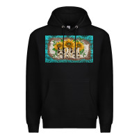 Black western mother's day mini  cup Premium Hoodie - BarkalooDesign