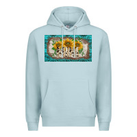 Blue Mist western mother's day mini  cup Premium Hoodie - BarkalooDesign