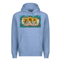 Colony Blue western mother's day mini  cup Premium Hoodie - BarkalooDesign