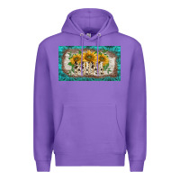 Purple western mother's day mini  cup Premium Hoodie - BarkalooDesign