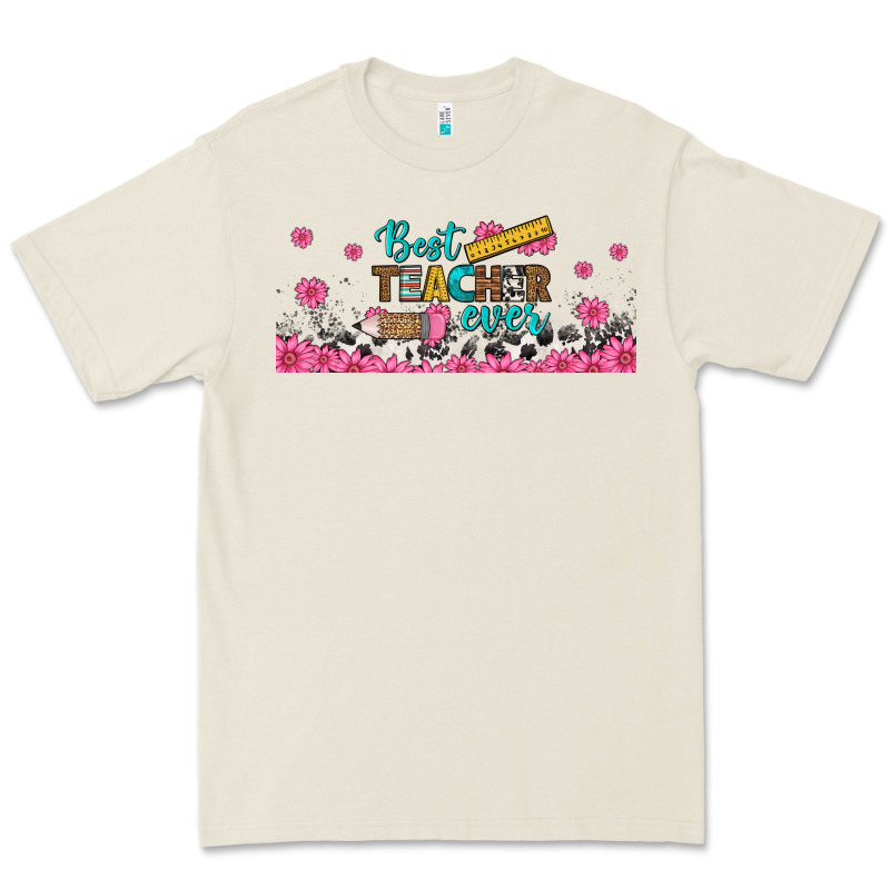 Best Teacher Ever Libbey Glass Premium Tee by BundleAndBundleShop | Teevron