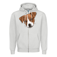 Jack Russel Zipper Hoodie | Teevron
