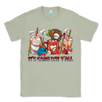 Matcha It's Game Day Y'all Baseball Coffee Cups Classic Tee - FaDigitalArtStudio