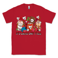 Red It's Game Day Y'all Baseball Coffee Cups Classic Tee - FaDigitalArtStudio