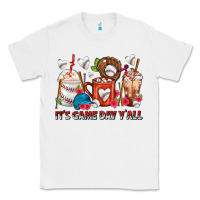 White It's Game Day Y'all Baseball Coffee Cups Classic Tee - FaDigitalArtStudio