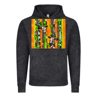 Vintage Black st patricks cow and shamrock with cowhide Vintage Hoodie - Artiststas