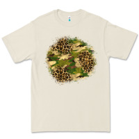 Bone camouflage and leopard patch  2 Premium Tee - BundleAndBundleShop