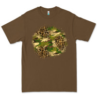 Cacao camouflage and leopard patch  2 Premium Tee - BundleAndBundleShop