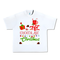 White i just want to drink hot chocolate watch christmas movies premium Urban Heavy Tee - baoMotion