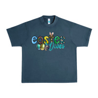 Midnight Navy easter vibes Urban Heavy Tee - CowhideDigitalArt
