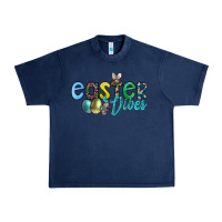 Navy easter vibes Urban Heavy Tee - CowhideDigitalArt