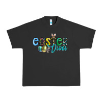 Pigment Black easter vibes Urban Heavy Tee - CowhideDigitalArt