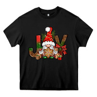 Black joy christmas with gnome bbs Heavy Core Tee - BundleAndBundleShop