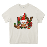 Cream joy christmas with gnome bbs Heavy Core Tee - BundleAndBundleShop