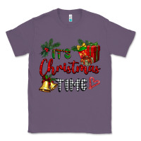 Lavender it's Christmas time Classic Tee - BarkalooDesign