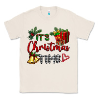 Natural it's Christmas time Classic Tee - BarkalooDesign
