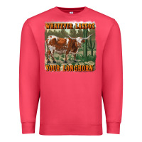 Cardinal whatever lassos your longhorn Premium Sweatshirt - RanaPortraitStore