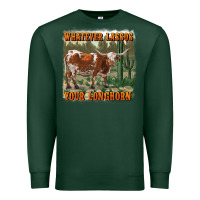 Sports Green whatever lassos your longhorn Premium Sweatshirt - RanaPortraitStore