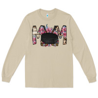 Mushroom mom hockey flower Long Sleeve Tee - RacoonDesign