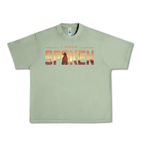 Oil Green i have spoken Urban Heavy Tee - baoMotion