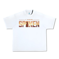White i have spoken Urban Heavy Tee - baoMotion