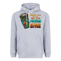 Heather Grey watercolor give me all the pumpkin spice Heavyweight Hoodie - RanaPortraitStore