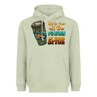 Matcha watercolor give me all the pumpkin spice Heavyweight Hoodie - RanaPortraitStore