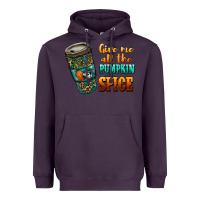 Plum watercolor give me all the pumpkin spice Heavyweight Hoodie - RanaPortraitStore