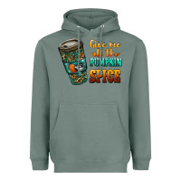 Sage watercolor give me all the pumpkin spice Heavyweight Hoodie - RanaPortraitStore