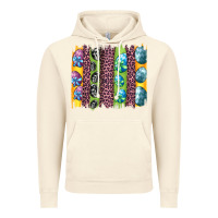 Vintage Artic easter eggs and leopard brushstrokes Vintage Hoodie - Artiststas