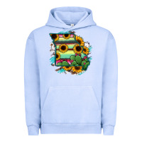 Pigment Grape Ice Missouri Map Sunflower Cactus Serape Urban Hoodie - RanaPortraitStore