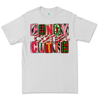 Dove Grey Candy Cane Cutie Premium Tee - FaDigitalArtStudio