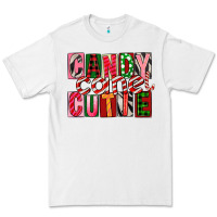 White Candy Cane Cutie Premium Tee - FaDigitalArtStudio