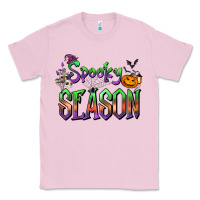 Bubblegum Pink Halloween Spooky Season Classic Tee - FaDigitalArtStudio