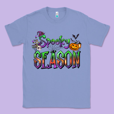 Halloween Spooky Season Classic Tee Designed By Fadigitalartstudio