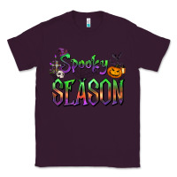 Plum Halloween Spooky Season Classic Tee - FaDigitalArtStudio