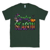 Sports Green Halloween Spooky Season Classic Tee - FaDigitalArtStudio