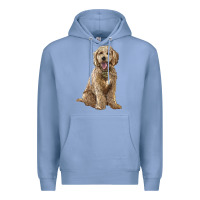 Colony Blue goldendoodle Premium Hoodie - BarkalooDesign