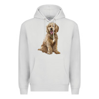 Dove Grey goldendoodle Premium Hoodie - BarkalooDesign